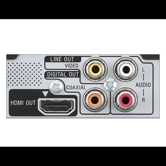 Black Sony DVD Player with HD Upconversion - Picture 2 of 4